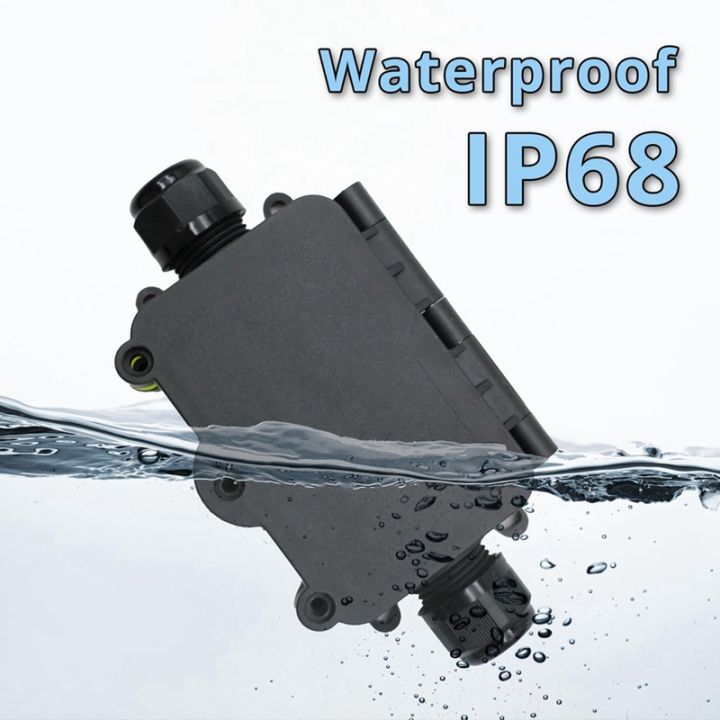 2X External Junction Box IP68,2 Way Clamshell-Type Underground ...