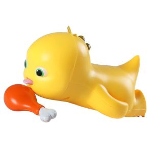 ANGCHI ของเล่นลานนาฬิกา ไก่กินนมมังกร การตกแต่งพวงกุญแจ การ์ตูน nailong จี้สายดึง ตลกๆ จี้ห้อยกระเป๋า ของเล่นไขลาน ของขวัญวันเกิดของขวัญ