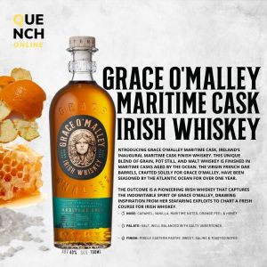 GRACE OMALLEY MARITIME CASK IRISH WHISKEY