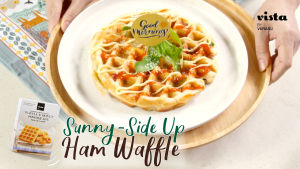 วิสต้าคาเฟ่ แป้งวาฟเฟิล/โดนัทสำเร็จรูป รสวานิลลา 400g ไม่ใส่วัตถุกันเสีย (Vista by Verasu)