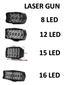 LAMPU LED BAR TEMBAK SOROT CREE MOTOR MOBIL 8 12 15 16 TITIK MATA