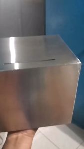 12/15cm Stainless Steel Piggy Bank Alkansya Ipon Challenge Coin Bank Unbreakable Gift for Boys Girls