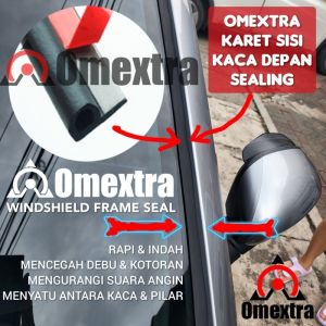 Omextra Karet P Karet Kaca BRIO MOBILIO BRV XPANDER Kaca Depan Mobil Peredam Suara