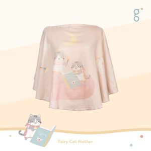 GRANNY BEN ผ้าคลุมให้นมใยเทนเซล Muslin Poncho
