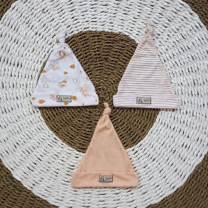 Topi Kupluk Bayi Newborn / Ciput Bayi Baru Lahir / Kain Penutup Pelindung Kepala Bayi