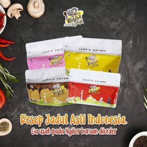 Cemilan Enak Lumpia Gulung Baba Uyuk Coklat