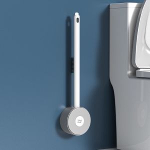 Sikat Kamar Mandi WC Toilet Brush Lollipop Alat Pembersih Kamar Mandi Sikat Gagang Panjang 2 in 1