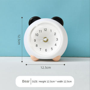 Cartoon Creative Led Night Light Alarm Clock Cute Pet Animal Clock Bedside Bedroom Multifunctional Cartoon Clock Decoration Desktop Creative Gift Decoration