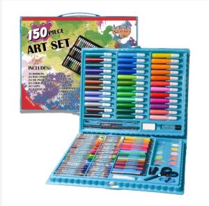 Pensil warna 150 pcs - 150 piece art set - Crayon Set 150 Pcs Art Set - ctShop