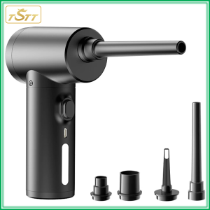 Electric Air Blower Wireless Air Duster 50000 RPM Dust Blowing Tool Computer Laptop Keyboard Camera Cleaner Crevice Cleaning Tool