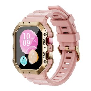 [สต็อกท้องถิ่น] OUKITEL BAMBOOINN W1 สมาร์ทวอท์ช 1.65 หน้าจอบลูทูธโทร IP69K 1ATM นาฬิกาอัจฉริยะกันน้ํา