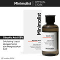 Minimalist 08% Glycolic Acid Exfoliating Liquid | Exfoliating Toner | Toner Wajah & Tubuh 150ML. 