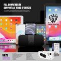 S825 - Speaker LENYES S-825 Colorfull Lights Wireless Speaker Bluetooth 5.3 Portable Hifi Stereo DSP TWS. 