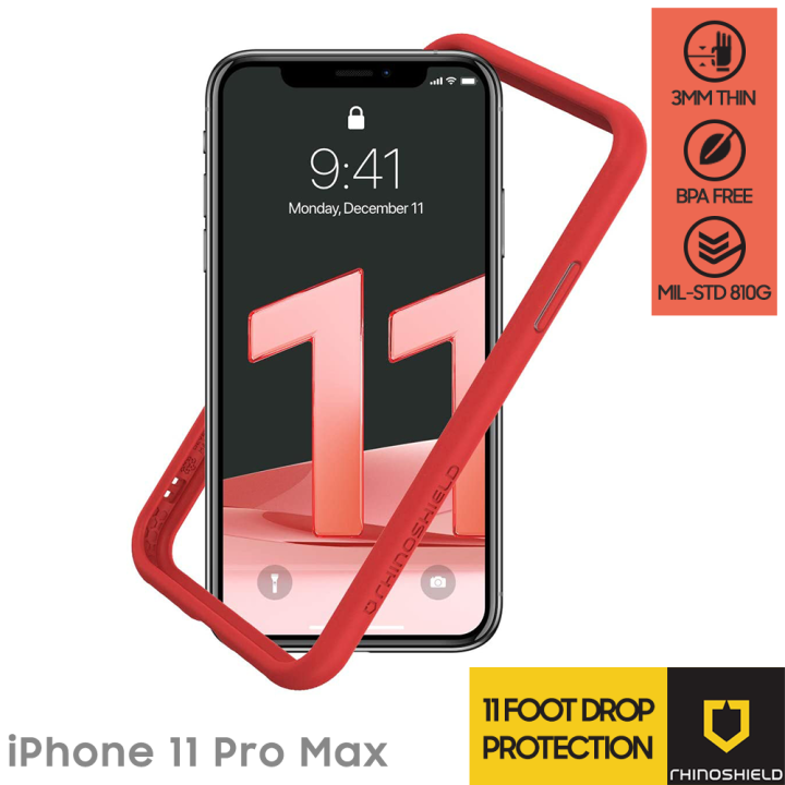 RHINOSHIELD CRASHGUARD NX iPhone 11 Pro Max Bumper Case Rhino
