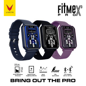 VYATTA FITME PRO X3 SMARTWATCH LARGE SQUARE IPS SCREEN 1.91" 100+ SPORT MODE STOCK MARKET