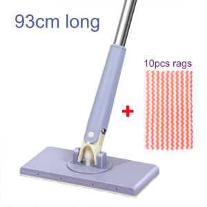 360 ° Quay Khô/Ướt Lau Phẳng Tĩnh Khăn Lau Bụi Phẳng Chổi Quét Bụi Siêu chổi ướt Vải Lau Chổi lau sàn Có Thể Thay Thế vải lau