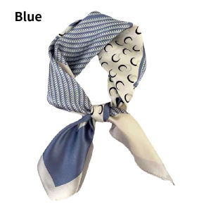 70cm New Style Retro Square scarf Ladies Multi-purpose Fashionable Simulation Silk Square Scarf
