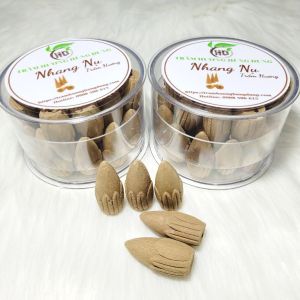 NHANG NỤ TRẦM HƯƠNG SẠCH - XÔNG NHA THANH LỌC KHÔNG KHÍ THU HÚT TÀI LỘC AN TOÀN CHO SỨC KHỎE - Hộp 30 nụ