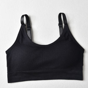 Lizida Women Seamless Wireless Sports Bra Simple Stretch Vest Underwear