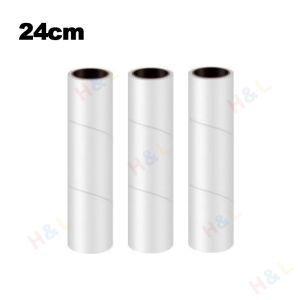 Long and short lint Roller dust Removing Hair Extendable Handle Cleaner Hair Sticky Paper Roller (A roll of 60 SHEETS )