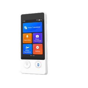 Wooask W12 AI Voice Translator Handheld Two-way Offline Instant Translator Real-time Language Translator 98% Accuracy for Travel Business