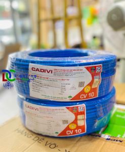 [CHÍNH HÃNG] Dây cáp điện CADIVI 7 sợi CV6.0 CV8.0 CV10  LIÊN HỆ SHOP ĐỂ CHỌN MÀU