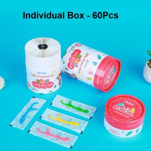 Kids Automatic Dental Floss Dispenser Automatic with Hygienic floss box and Refill