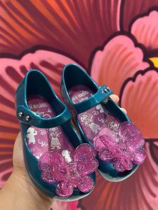 MINI MELISSA ULTRAGIRL + DISNEY 100 BB ( SIZE 22/23 - 30 )sepatu flat anak