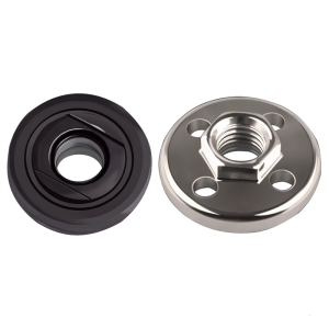 Strong Four Hole Fastener Plate Hexagon Flange Nut Pressure Plate for 100 Angles Grinder Rusts Resistant Steel Build