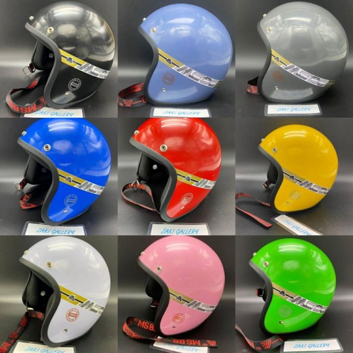 stand wear and tear 100 ORIGINAL MS88 HELMET TALI TULISAN MERAH SAFETY ...