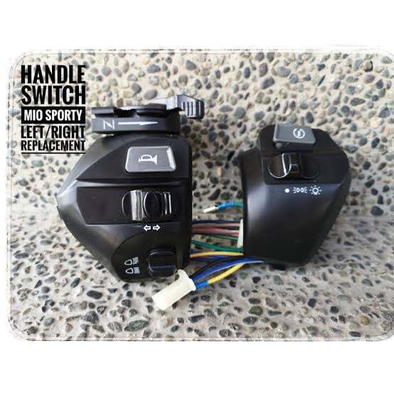 Yamaha Mio SPORTY/AMORE Handle Switch set LEFT & RIGHT LEGIT DOMINO ...