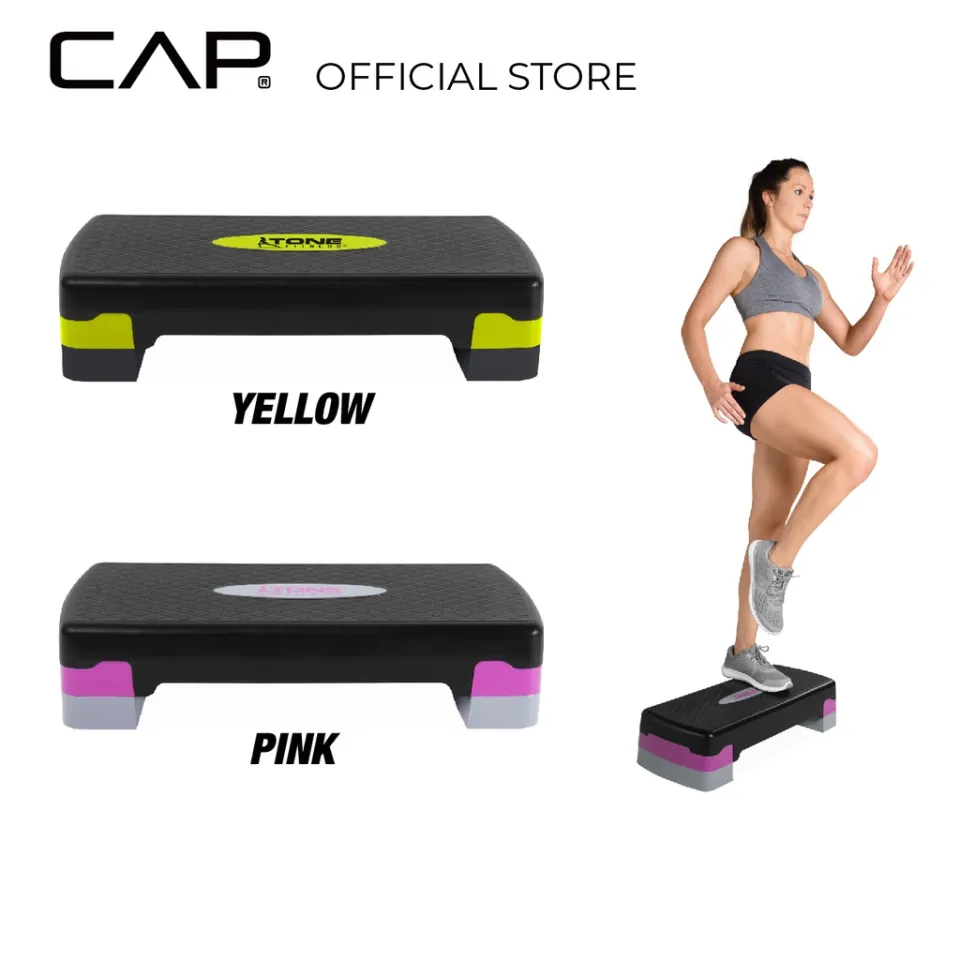 Tone Fitness Aerobic Step Board Adjustable Non-slip Exercise Board Cardio  Yoga Pedal Stepper Gym Workout Exercise