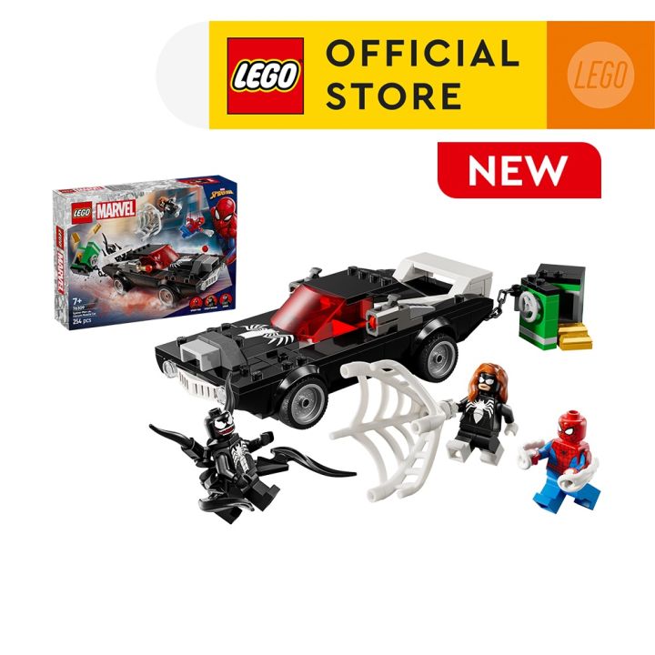 LEGO® Super Heroes Marvel 76309 Spider-Man Venom Muscle Car, Age 7+,  Building Blocks, 2025 (254pcs)
