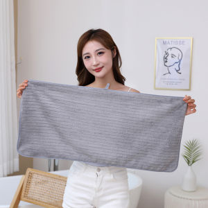 ผ้าเช็ดตัวรังผึ้ง【ขนาด175x90ซม.】  ผ้าขนหนูอาบน้ำ ขนนุ่ม ซับน้ำดี ผืนใหญ่ห่อตัวได้ ราคาถูกนุ่มไม่บา