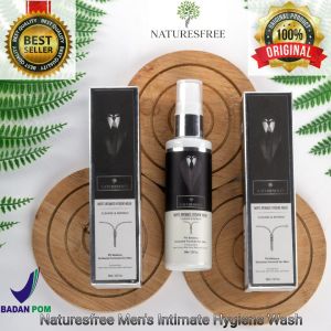 Naturesfree Mens Intimate Hygiene Wash 60 ml Sabun Pembersih Kesehatan Kelamin Intim Pria Laki Cowok Terlaris Terbaru Hemat