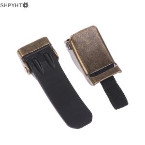 SHPYHT✨ Multiuse Motorcycle Helmet Pull Buckle Speed Clip Electroplated Copper Buckle For ATV Riding Motorcycle Replacement