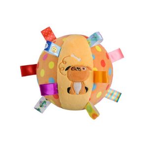 Pattey  ลูกบอลฝึกหมาสำหรับสัตว์เลี้ยงของเล่นสัตว์เลี้ยงมีระฆังสีสันน่ารัก ทำจากวัสดุทนทาน