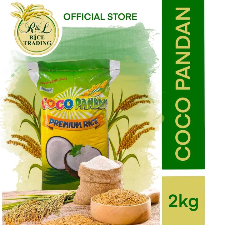 Coco Pandan - Imported Premium Rice- rePacked, Vacumm and Sealed in 2KG ...