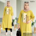 Cila Midi Bahan Combed 24s Fashionable Midi Dress Outfit Kasual Wanita Kaos Panjang Wanita Sablon Aesthetic Blus Remaja Blouse Wanita Elegant Ootd Modern Terlaris Kekinian Terbaru 2022. 