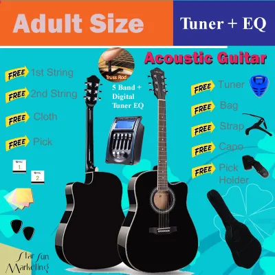Rockstar 41 inch Entry acoustic guitar / Gitar package Acoustic Acoustic Guitar Introduction Acoustic Guitar