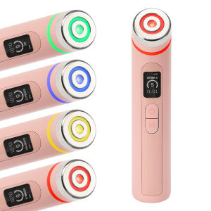 Facial Beauty Device 4 Color LED Light Therapy Skin Rejuvenation and Brightening Tool for Home Use