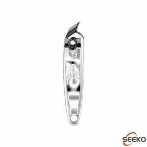 Seeko Silver Slant Edge Finger Nail Clippers Pedicure Manicure Trimmer Cutter Tool
