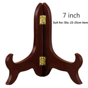 EXCES Multifunction Artwork Home Decor High End Picture Decorating Base Book Plate Holder Display Stand Picture Frame Holder Wooden Bracket