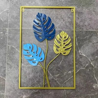 Dekorasi CLAI Jam Dinding Lukisan Cermin Dinding Metal 40x60 WallDecor Wall Decor Pajangan Aestetic