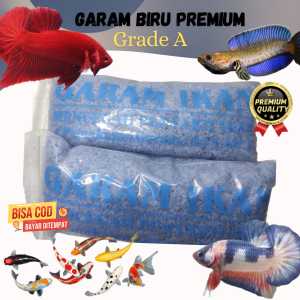 garam ikan biru blue salt 500gram premium grade A
