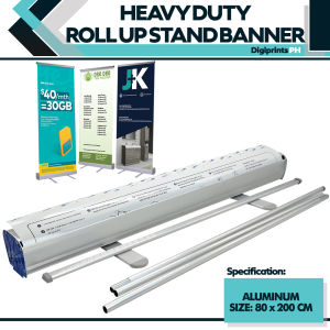 Digiprints PH - Roll Up Banner Stand Aluminum 200cm x 80cm for Party Event and Tarpaulin Stand
