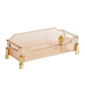 BW-K150 Rak Kosmetik Diamond Organizer Make Up Acrylic / Rak Tempat Alat Kosmetik Rak Penyimpanan Multifungsi