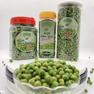 Đậu Hòa lan (Đậu Hà Lan) Sấy Giòn Vị Muối OCasso Hộp nắp nhôm