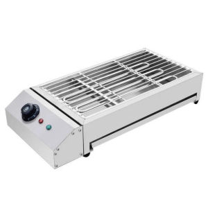 2800W eless Stainless Steel Electric BBQ Grill Multi‑Purpose Indoor Frying Grilling Pan for Home Use