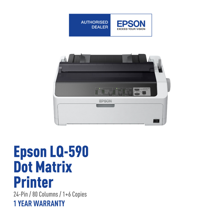 Epson LQ590 A4 Dot Matrix Printer Lazada